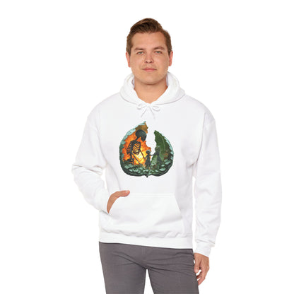 Unisex Heavy Blend™ Hooded Sweatshirt - Skeleton Design Hoodie