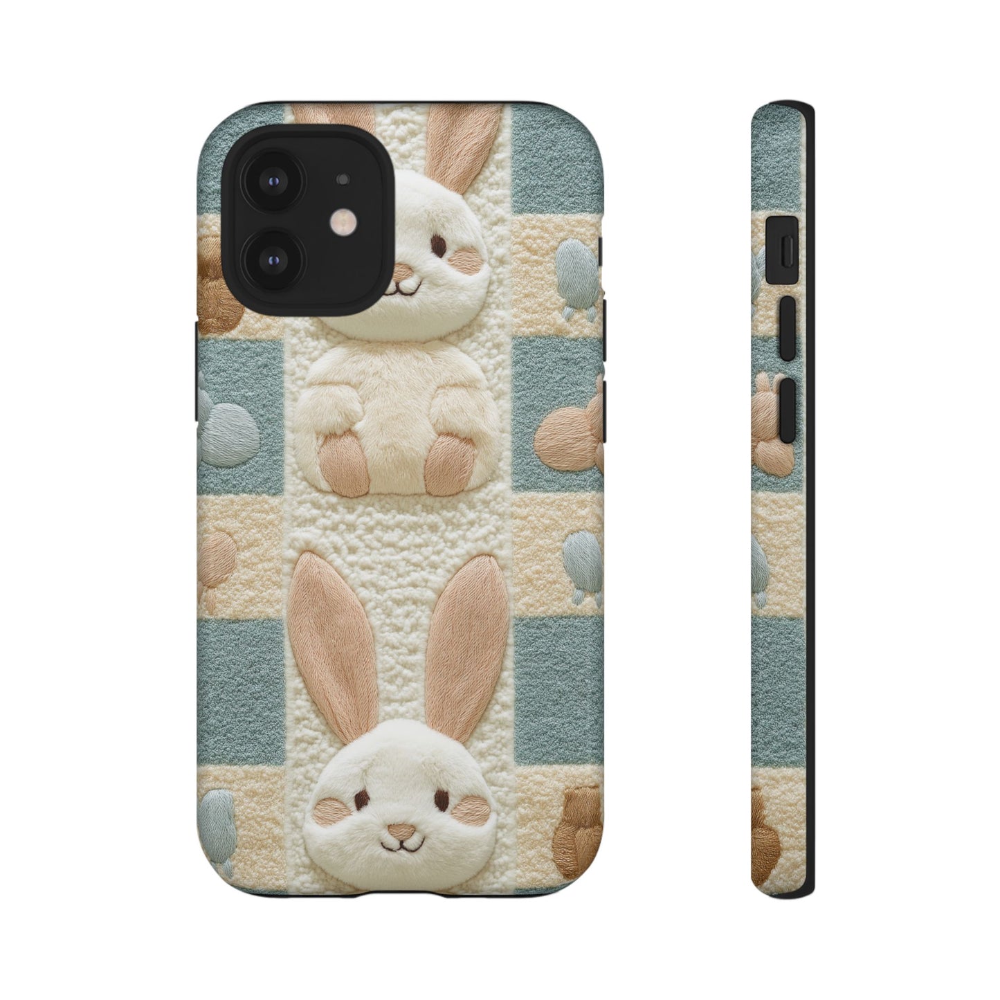 Adorable Rabbits Phone Case – Cute & Durable Protection - iPhone, Samsung, and Google case