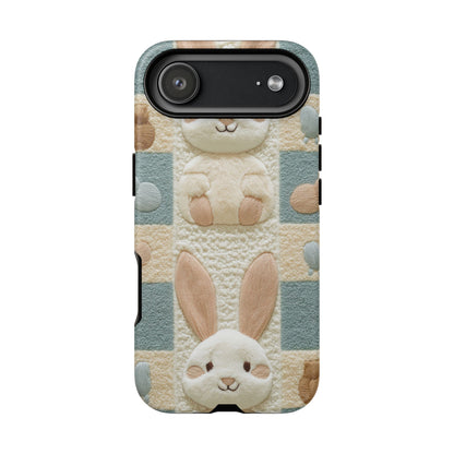 Adorable Rabbits Phone Case – Cute & Durable Protection - iPhone, Samsung, and Google case