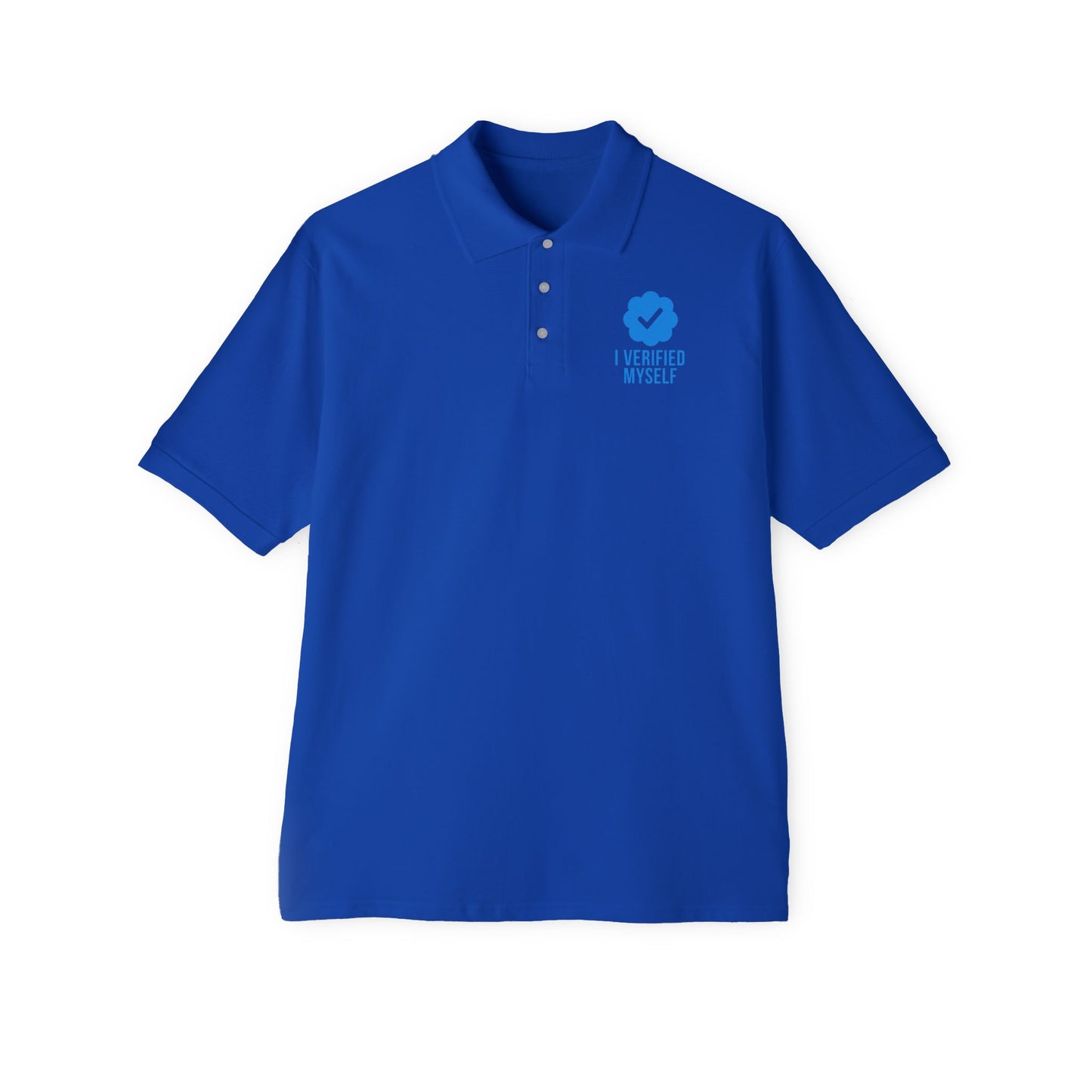 Statement Men's Polo - Casual Style, Everyday Wear, Gift for Him, Weekend Outings, Father's Day Gift