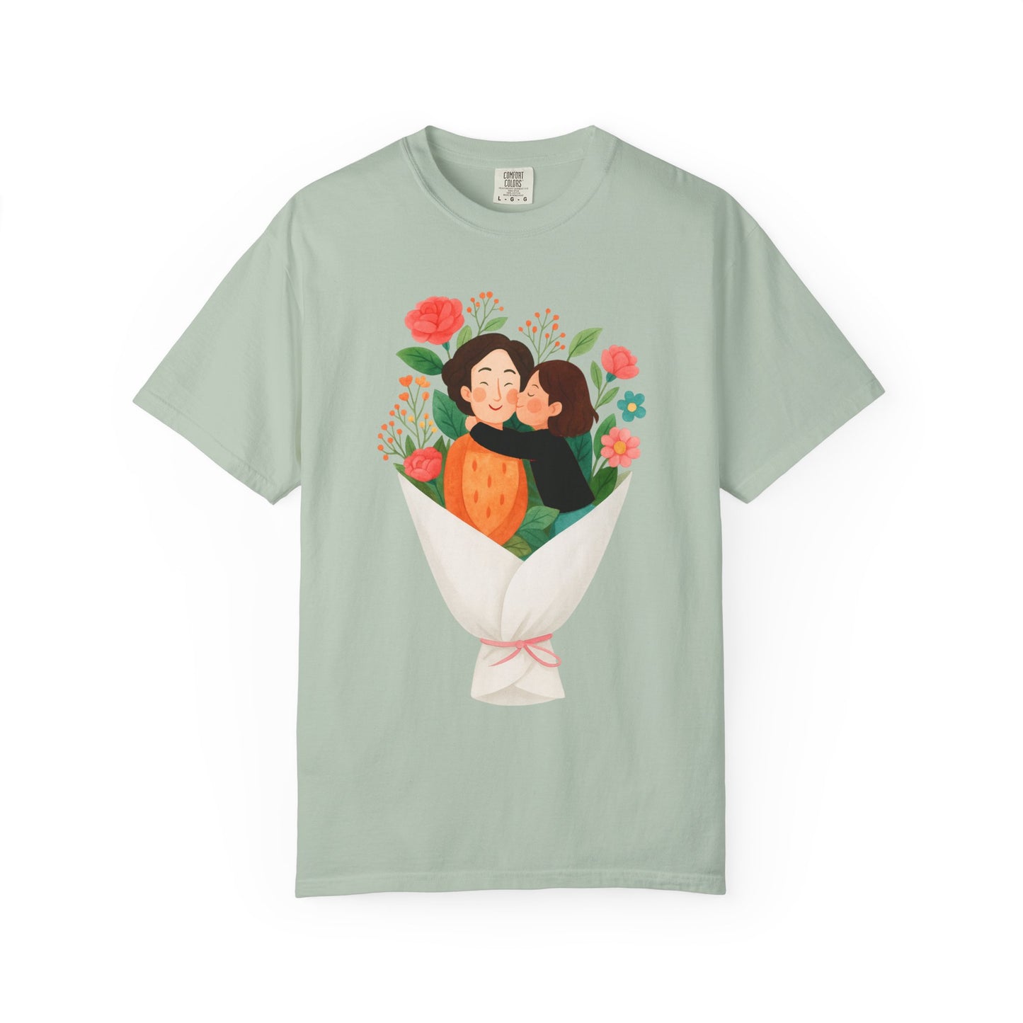 Floral Design T-Shirt - Perfect for Gift Giving and Everyday Wear - Mother's Day Gift - Birthday Gift