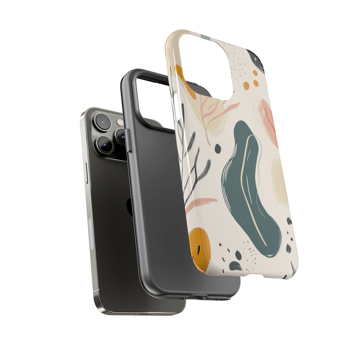 Phone Case with Abstract Art design - iPhone, Samsung, and Google case