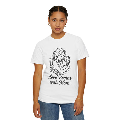 Love Begins with Mom - Gift for Mother's Day