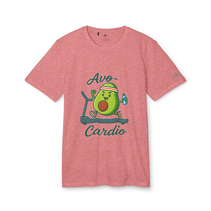 Funny Adidas Avocado Cardio T-Shirt, Unisex Workout Tee, Perfect Gift for Fitness Lovers, Gym Wear, Casual Style, Fitness Enthusiast Apparel