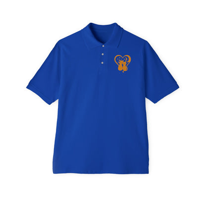 Casual Comfort Men's Polo with Unique Design