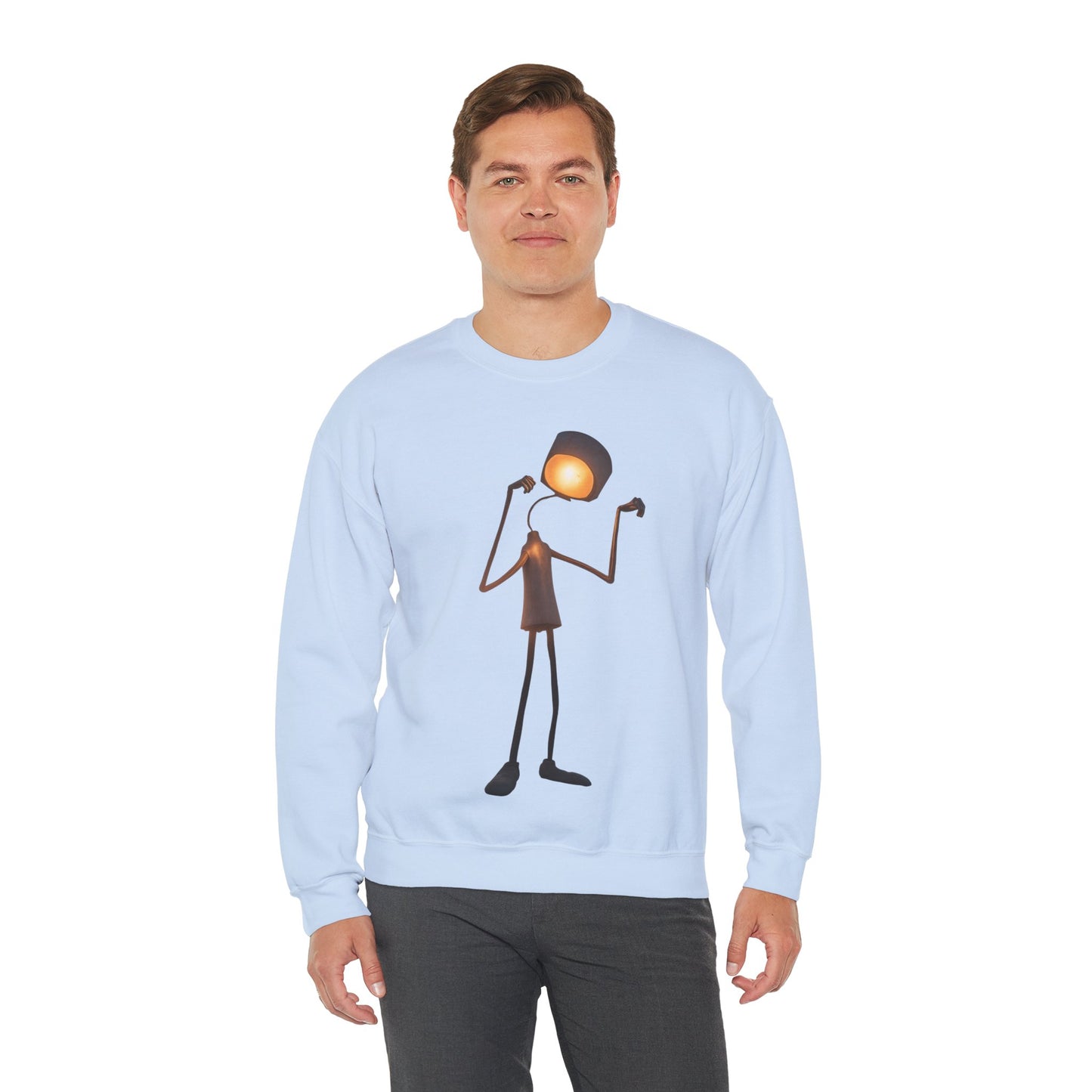 Victory Lamp Crewneck Sweatshirt - Unisex Heavy Blend™ Crewneck Sweatshirt