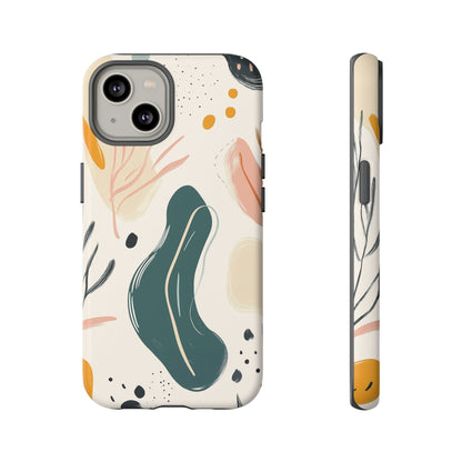 Phone Case with Abstract Art design - iPhone, Samsung, and Google case