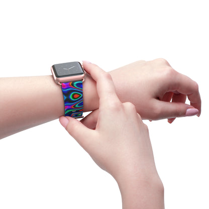Trippy Liquid Swirl Apple Watch Band