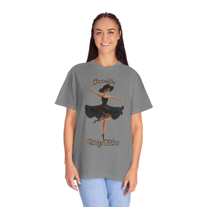 Ballet Inspired Woman's T-Shirt - 'Dance Like Nobody's Watching'