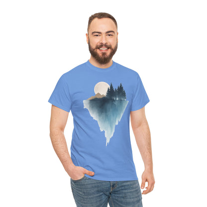 Scenic Nature Unisex Cotton Tee - Adventure Awaits