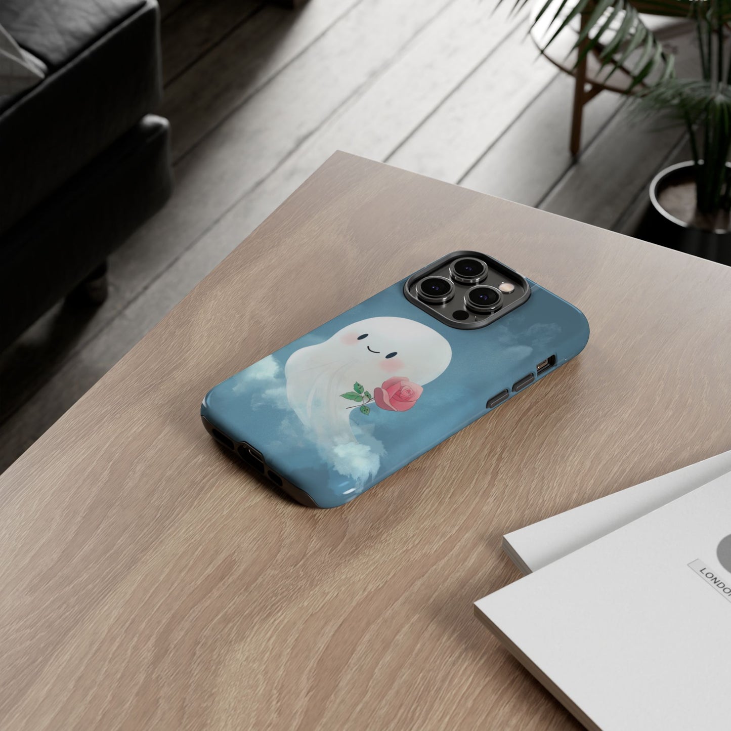 Cute Ghost Phone Case - iPhone, Samsung, and Google case