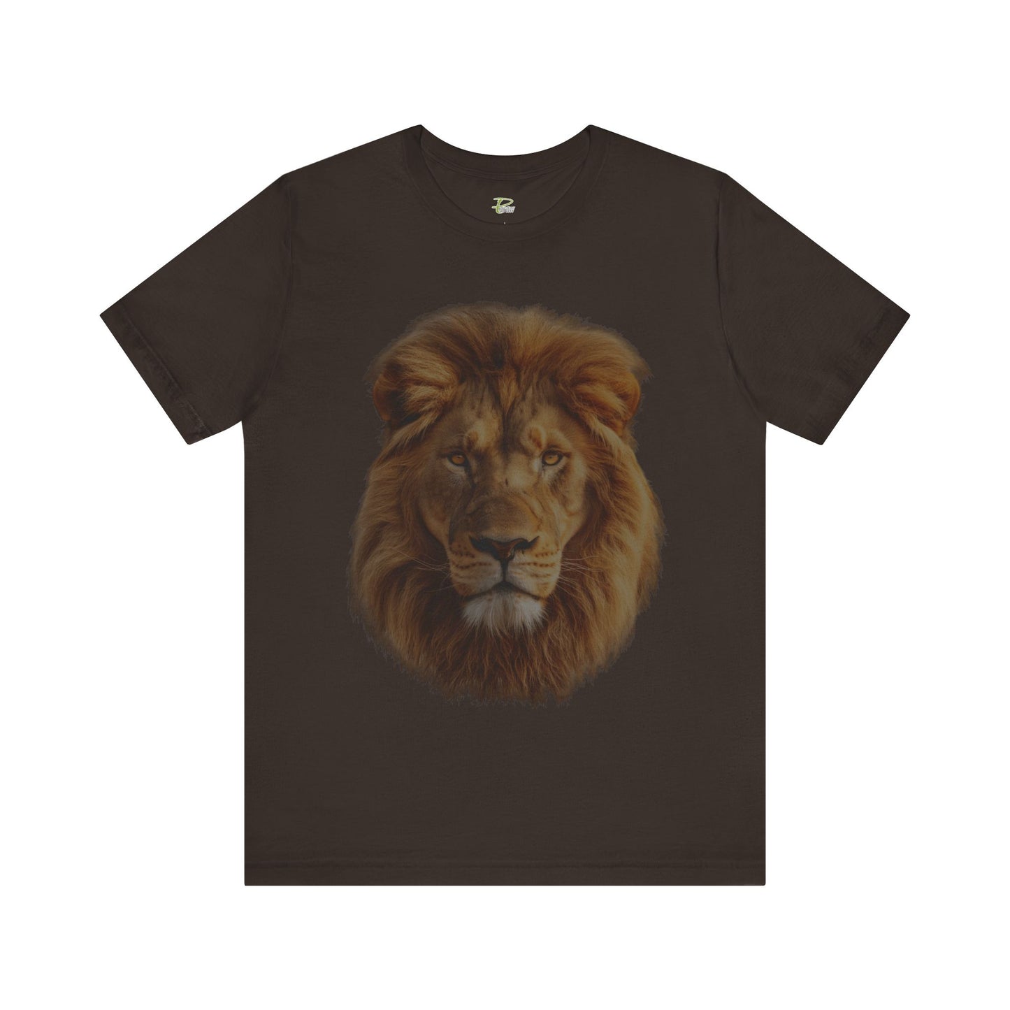Unisex Lion Portrait Tee - Majestic King of the Jungle T-shirt