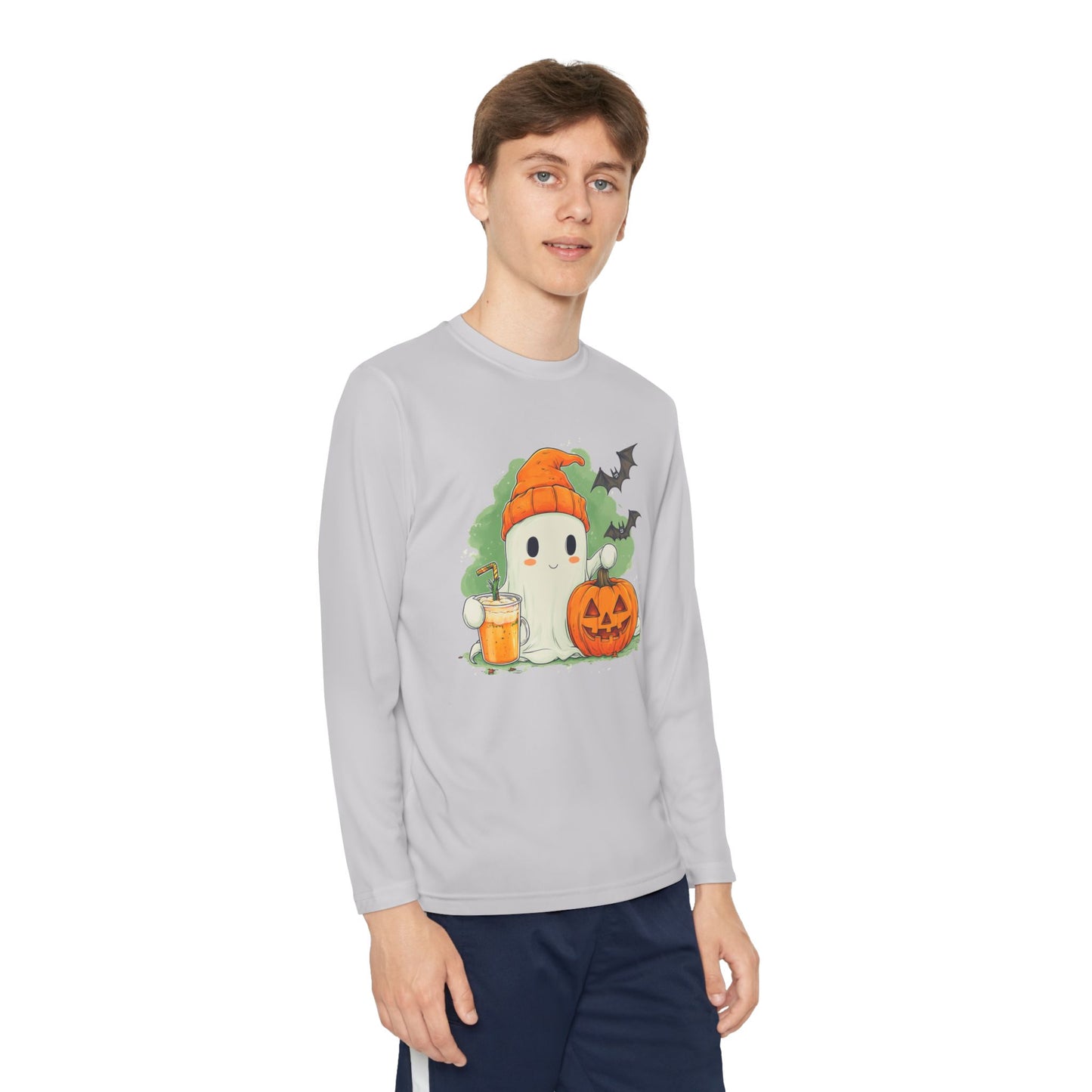 Halloween Youth Long Sleeve Competitor Tee
