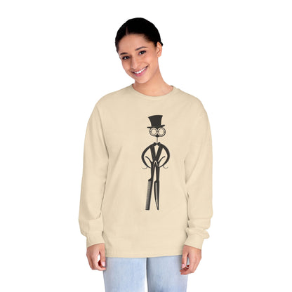 Barber Art Long Sleeve Tee - Unisex Classic Long Sleeve T-Shirt