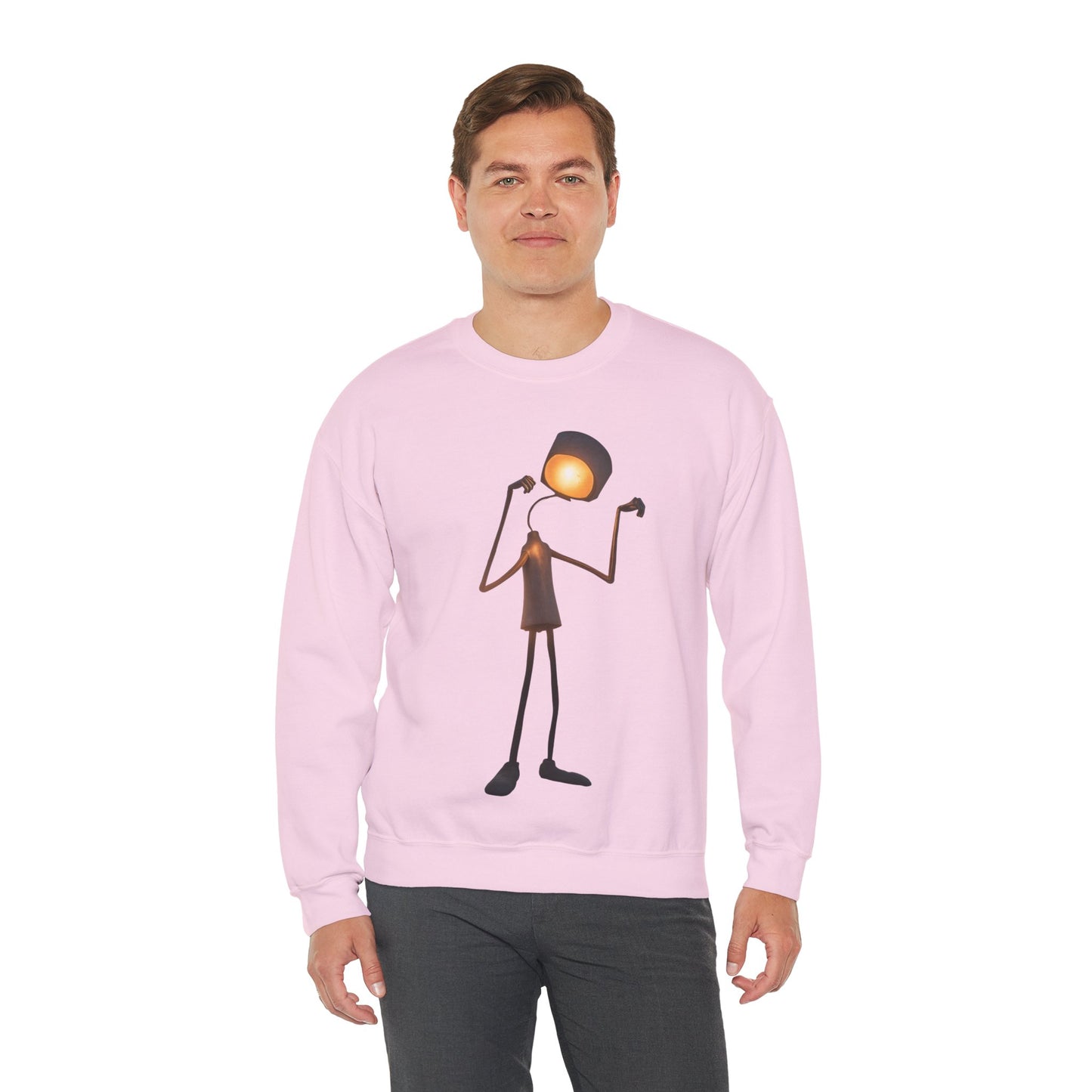 Victory Lamp Crewneck Sweatshirt - Unisex Heavy Blend™ Crewneck Sweatshirt