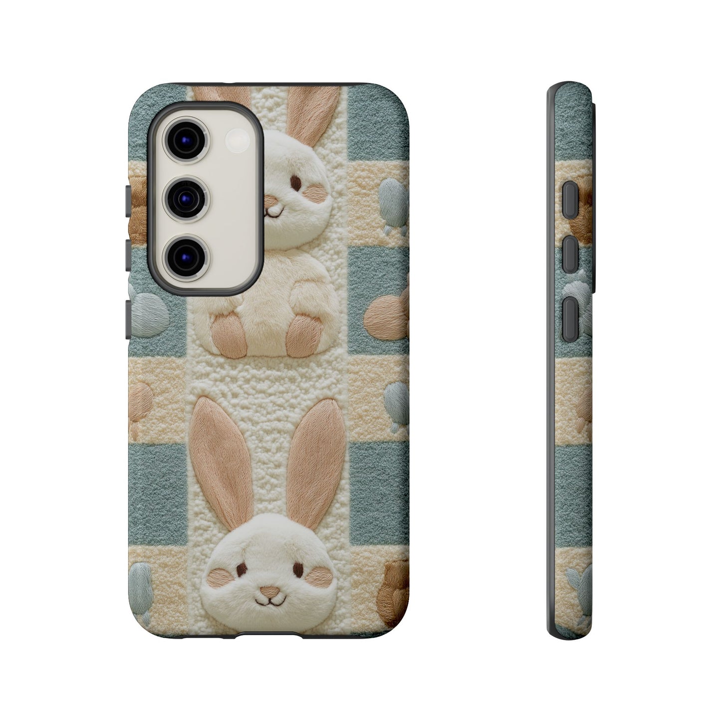 Adorable Rabbits Phone Case – Cute & Durable Protection - iPhone, Samsung, and Google case