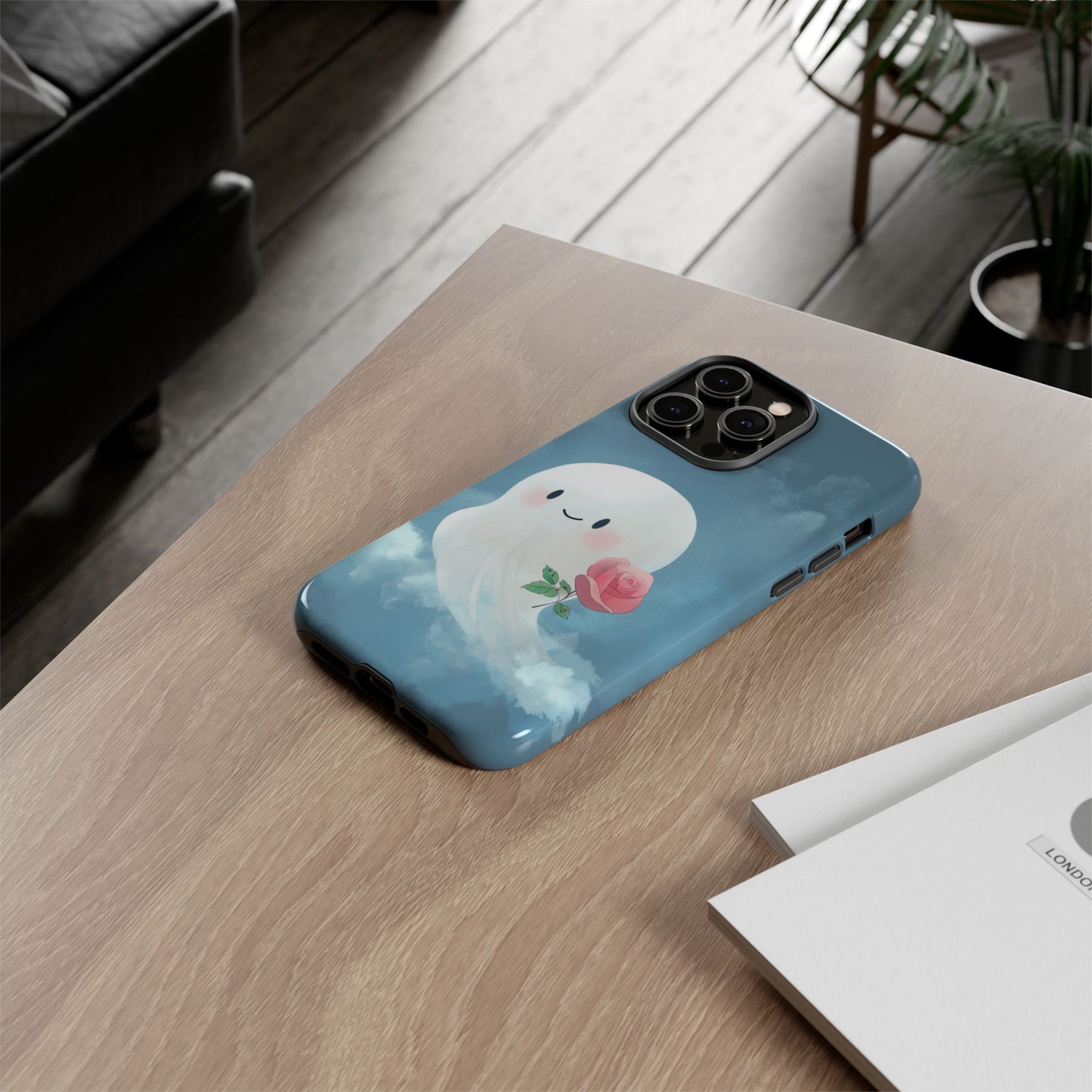 Cute Ghost Phone Case - iPhone, Samsung, and Google case