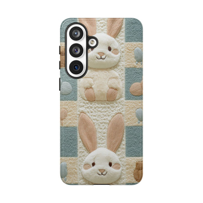 Adorable Rabbits Phone Case – Cute & Durable Protection - iPhone, Samsung, and Google case