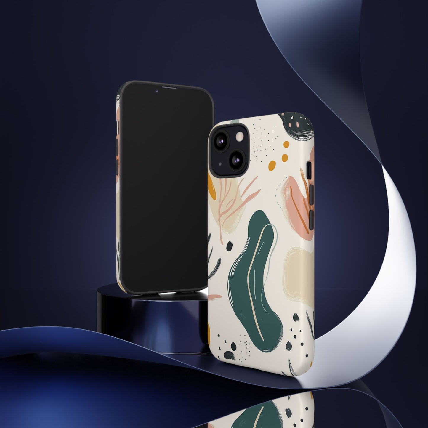 Phone Case with Abstract Art design - iPhone, Samsung, and Google case