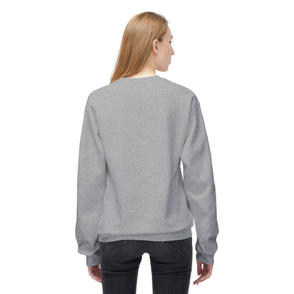 Unisex Midweight Soft style Fleece Crewneck Sweatshirt - Majestic Lion Design Sweatshirt