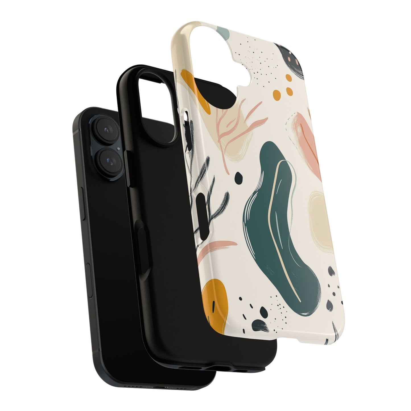 Phone Case with Abstract Art design - iPhone, Samsung, and Google case