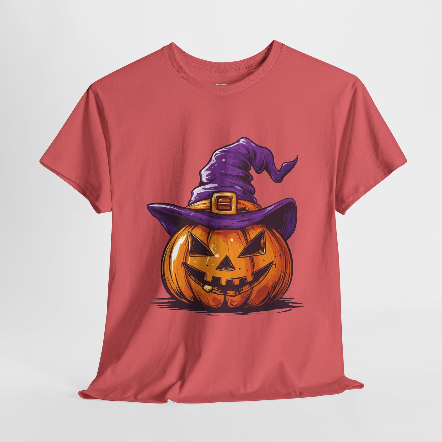 Pumpkin T-shirt - Halloween Tee - Unisex Heavy Cotton Tee - Spooky t-shirt