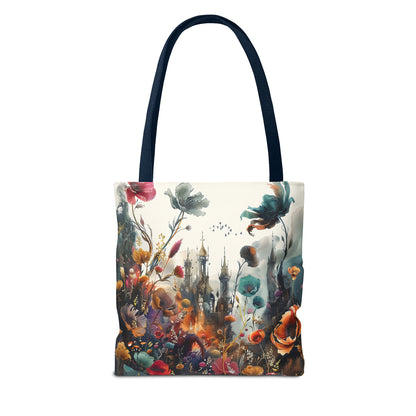 Nature and Castle Tote Bag - Two side print