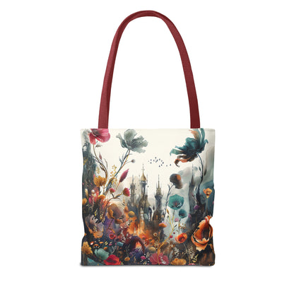 Nature and Castle Tote Bag - Two side print
