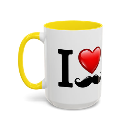 I Love Dad Accent Coffee Mug - Perfect Gift for Men - Father's Day Gift