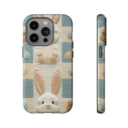 Adorable Rabbits Phone Case – Cute & Durable Protection - iPhone, Samsung, and Google case