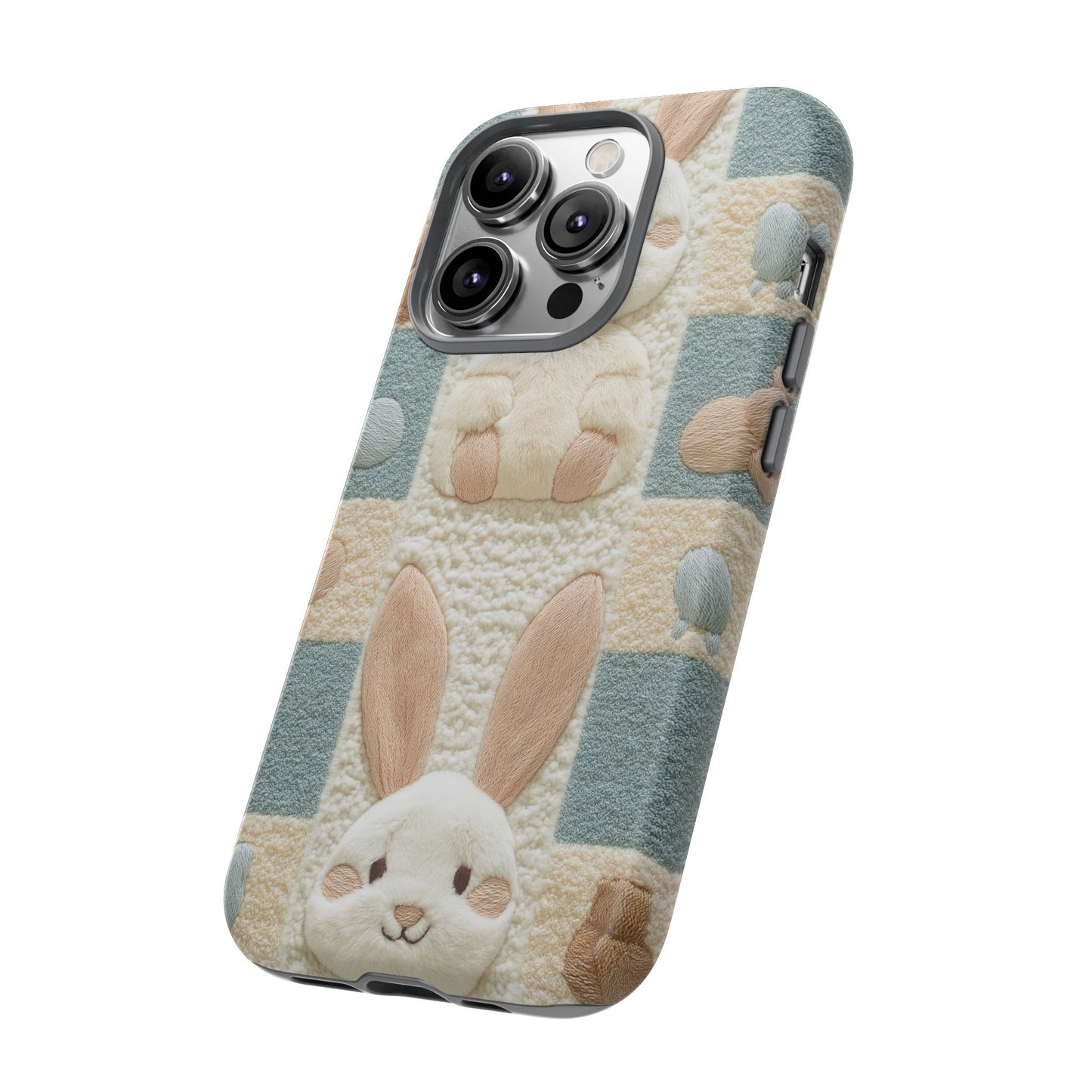 Adorable Rabbits Phone Case – Cute & Durable Protection - iPhone, Samsung, and Google case