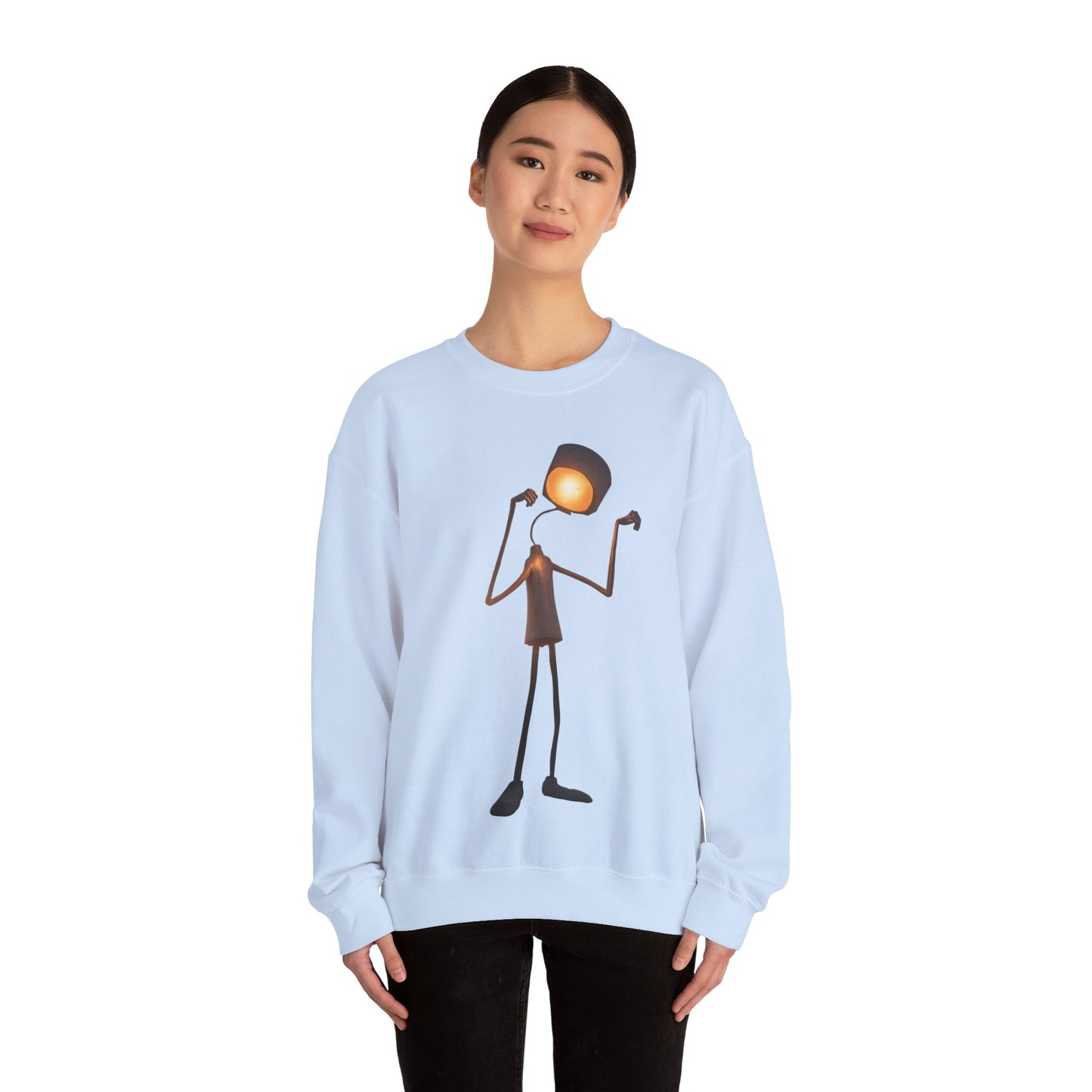 Victory Lamp Crewneck Sweatshirt - Unisex Heavy Blend™ Crewneck Sweatshirt