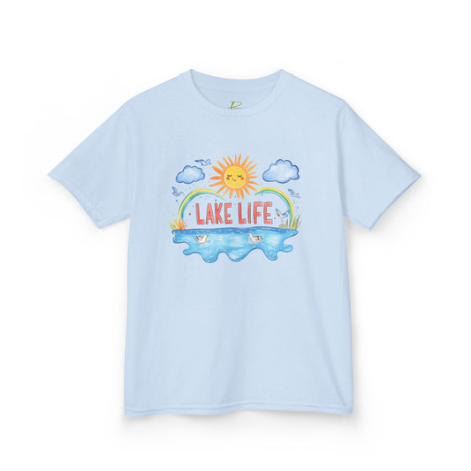 Kids Lake Life Tee - Fun and Playful Summer Shirt for Outdoor Adventures