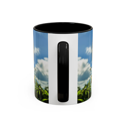 Accent Butterfly Coffee Mug, (11oz, 15oz) - Ceramic Mug