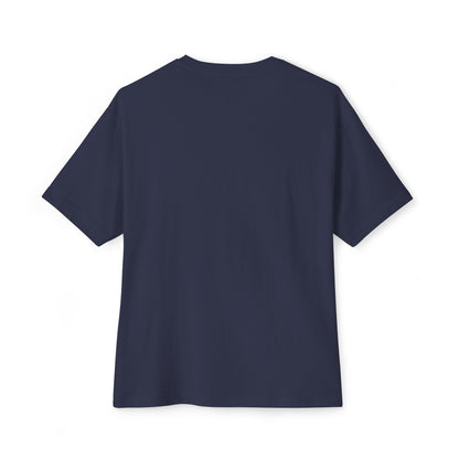 Unisex Oversized Boxy Tee - 'Love Connection' Graphic T-Shirt