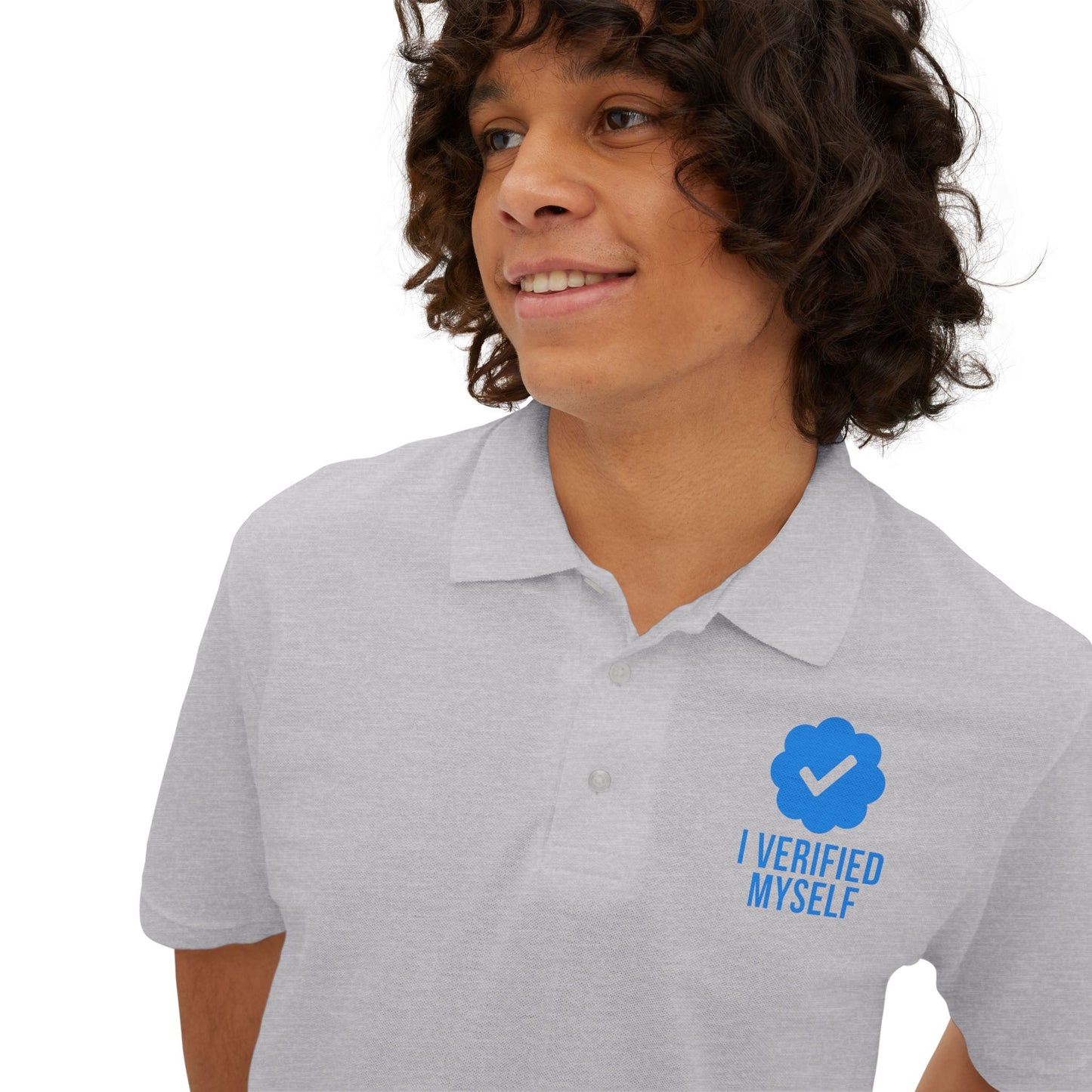 Statement Men's Polo - Casual Style, Everyday Wear, Gift for Him, Weekend Outings, Father's Day Gift
