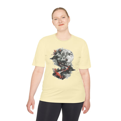 Unisex Wicking Tee Shirts - Beautiful Road Going up to Space T-shirt