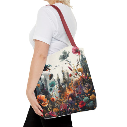 Nature and Castle Tote Bag - Two side print