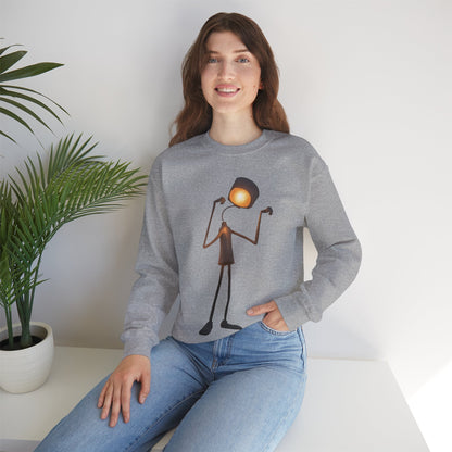 Victory Lamp Crewneck Sweatshirt - Unisex Heavy Blend™ Crewneck Sweatshirt