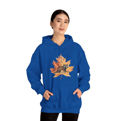 Raccoon Design Hoodie - Unisex Heavy Blend™ Hooded Sweatshirt