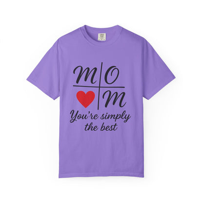 Mom Appreciation T-Shirt - You're Simply the Best - Mother's Day Gift - Birthday Gift