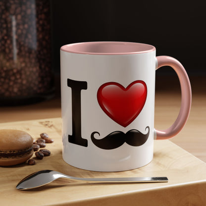 I Love Dad Accent Coffee Mug - Perfect Gift for Men - Father's Day Gift