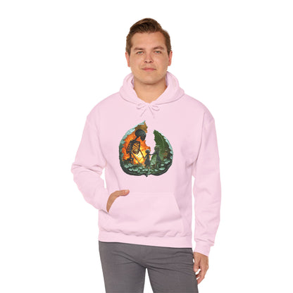 Unisex Heavy Blend™ Hooded Sweatshirt - Skeleton Design Hoodie