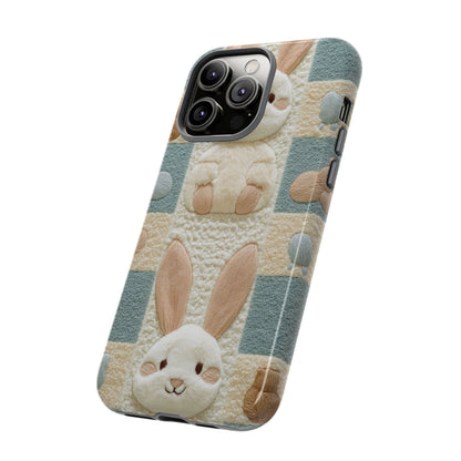 Adorable Rabbits Phone Case – Cute & Durable Protection - iPhone, Samsung, and Google case