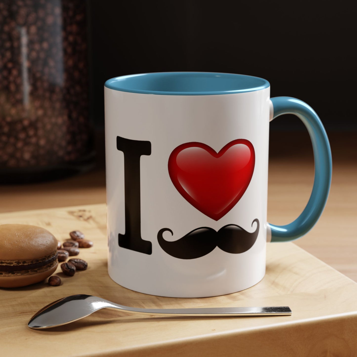 I Love Dad Accent Coffee Mug - Perfect Gift for Men - Father's Day Gift