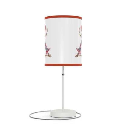 Lamp on a Stand, US|CA plug - Watercolor Skeleton Lamp - Table Lamps