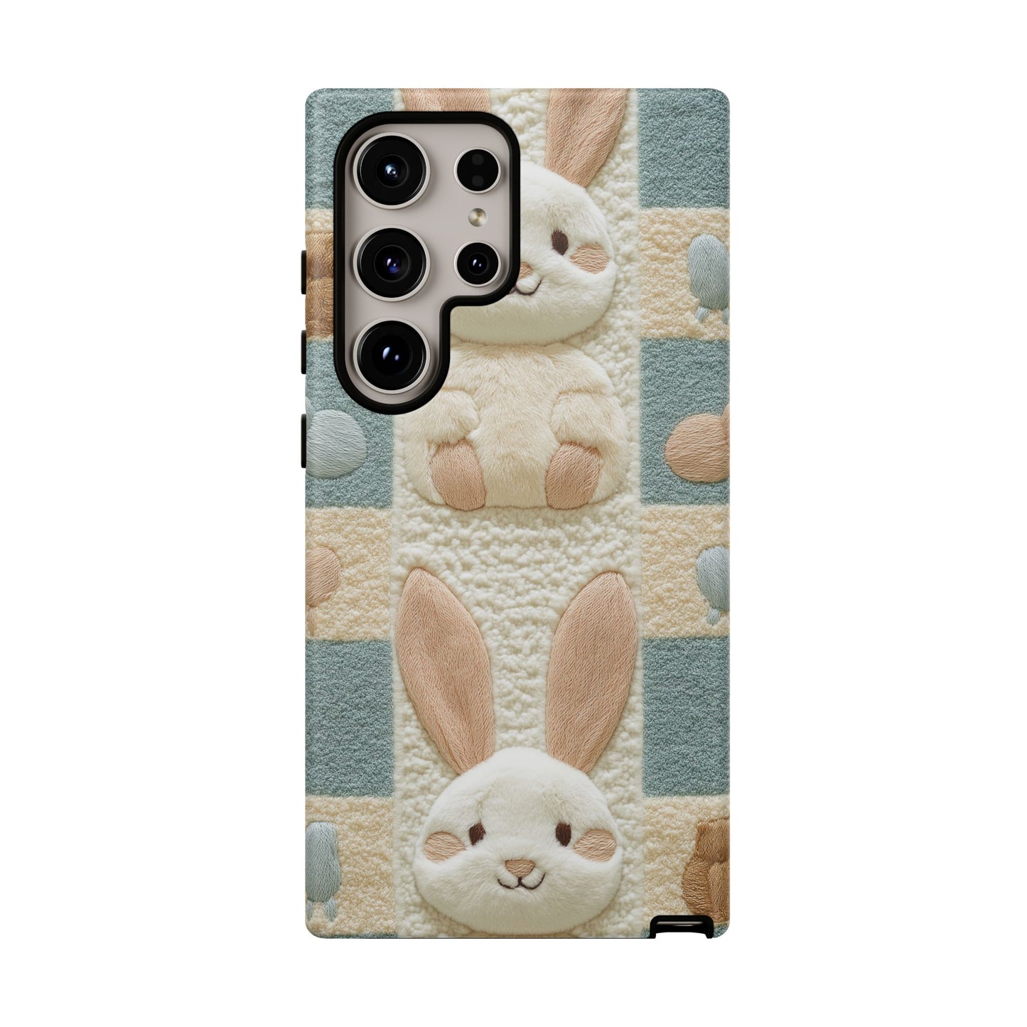 Adorable Rabbits Phone Case – Cute & Durable Protection - iPhone, Samsung, and Google case