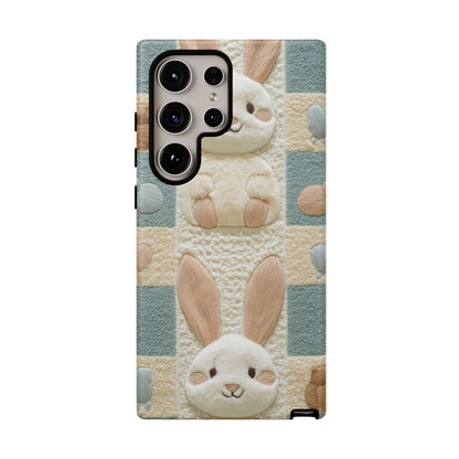 Adorable Rabbits Phone Case – Cute & Durable Protection - iPhone, Samsung, and Google case