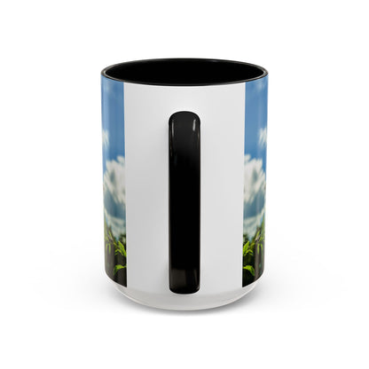 Accent Butterfly Coffee Mug, (11oz, 15oz) - Ceramic Mug
