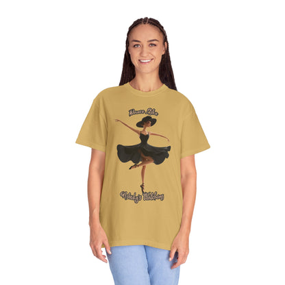 Ballet Inspired Woman's T-Shirt - 'Dance Like Nobody's Watching'